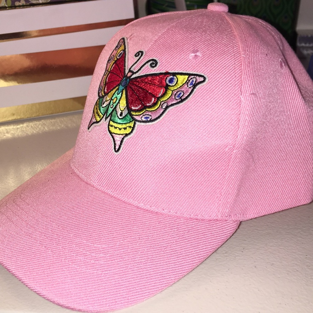 Butterfly Hat- Pink  🦋 - Picture 2 of 2